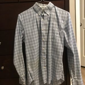 LL Bean Wrinkle Resistant Slim Fit Button Down